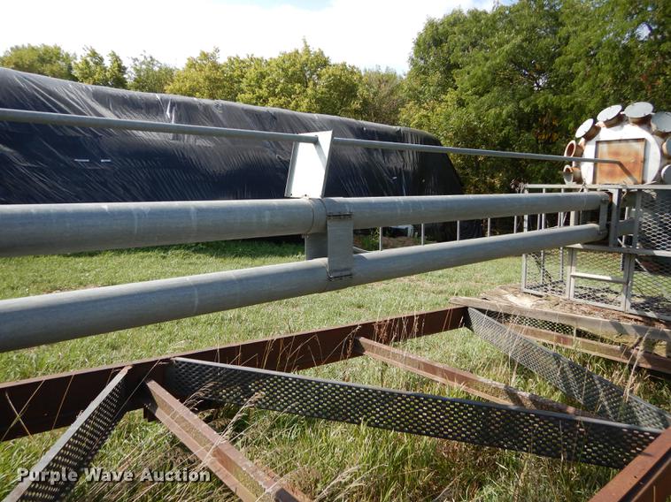 image for item DD0765 Modern Mill feed hammer mill and grain bin system