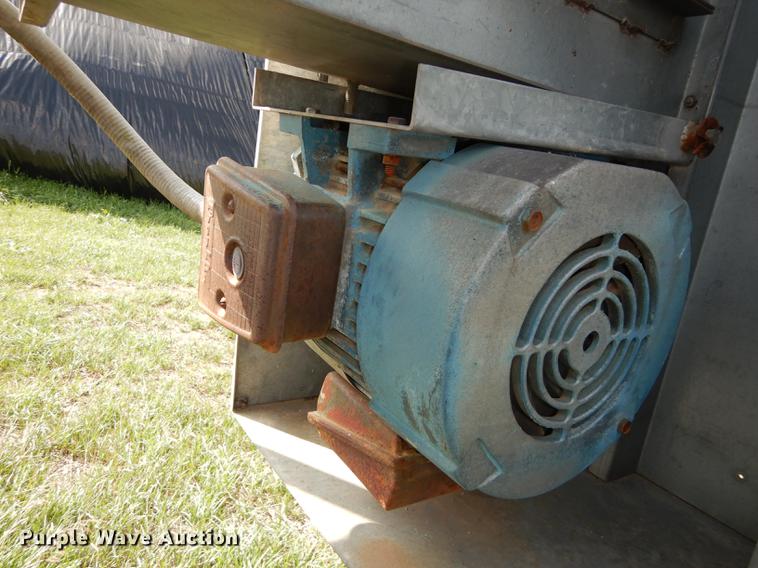 image for item DD0765 Modern Mill feed hammer mill and grain bin system