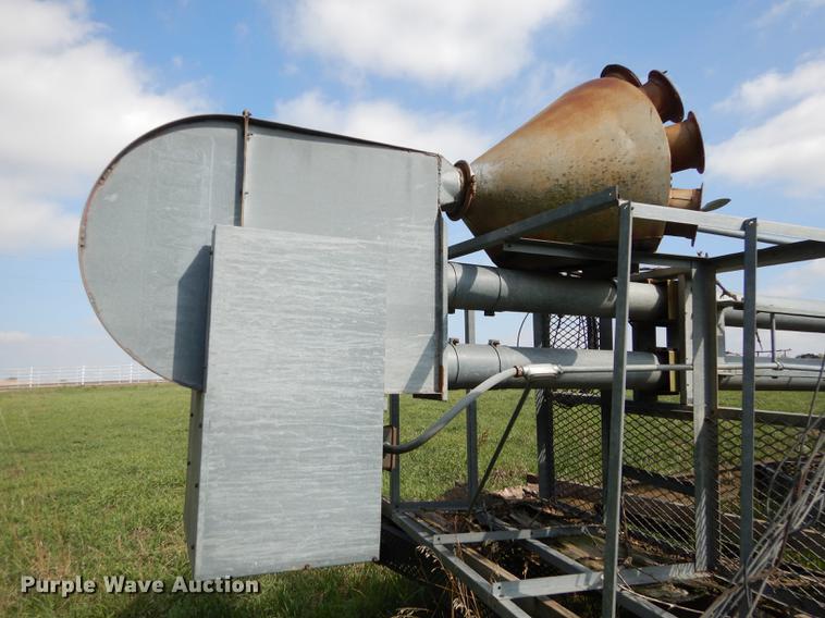 image for item DD0765 Modern Mill feed hammer mill and grain bin system