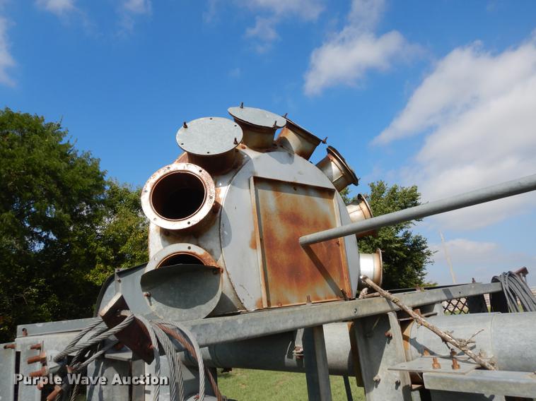 image for item DD0765 Modern Mill feed hammer mill and grain bin system