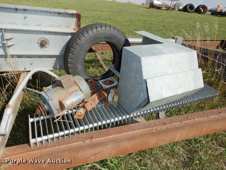 image for item DD0765 Modern Mill feed hammer mill and grain bin system