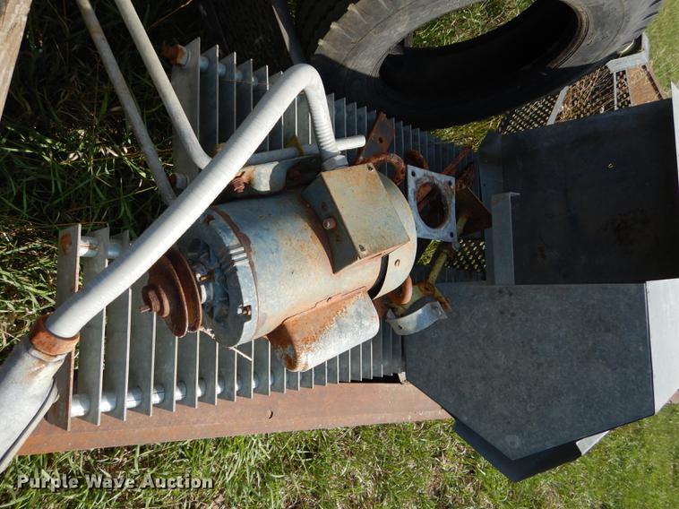 image for item DD0765 Modern Mill feed hammer mill and grain bin system