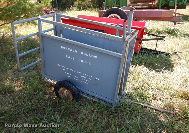 image for item DS9808 Buffalo Hollow calf chute