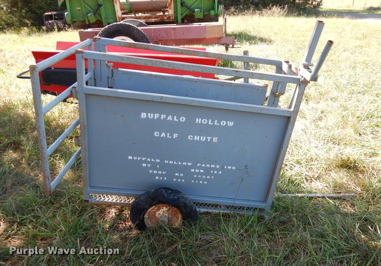 image for item DS9808 Buffalo Hollow calf chute