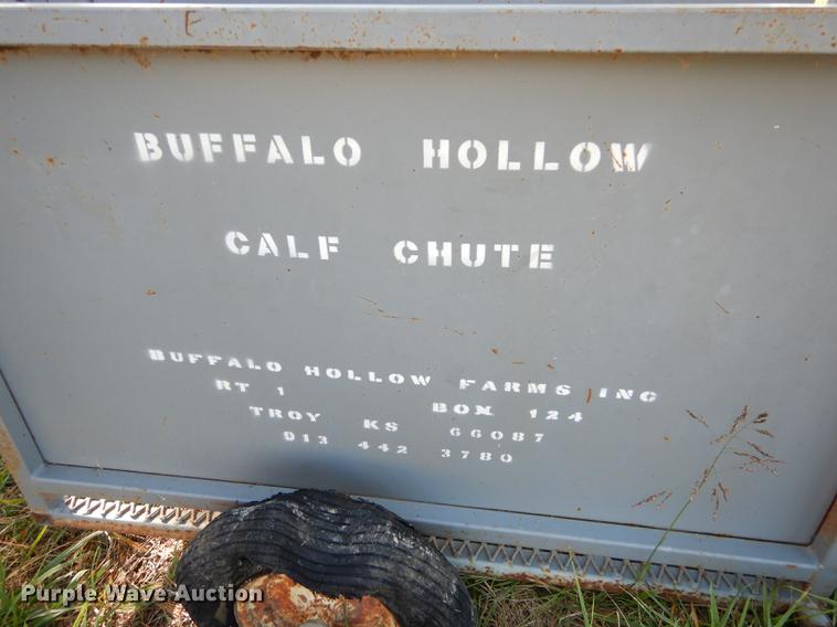 image for item DS9808 Buffalo Hollow calf chute