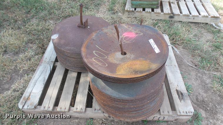 image for item EB9181 Approx. 125 22" disks