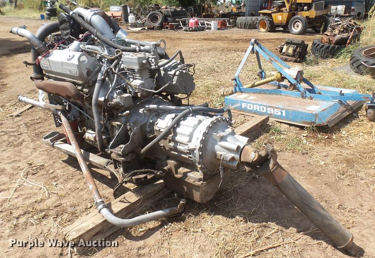 image for item EB9190 Detroit Diesel Silver 92 eight cylinder turbo diesel engine