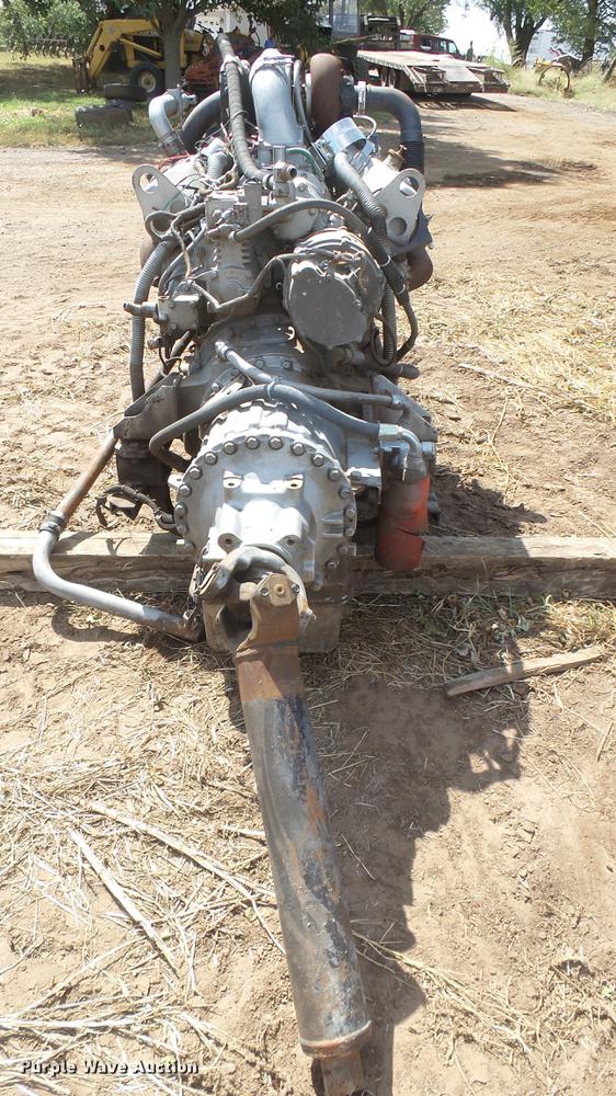 image for item EB9190 Detroit Diesel Silver 92 eight cylinder turbo diesel engine