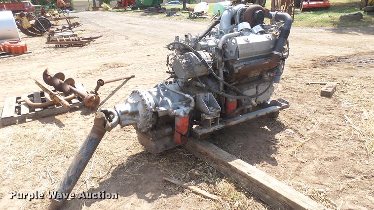 image for item EB9190 Detroit Diesel Silver 92 eight cylinder turbo diesel engine