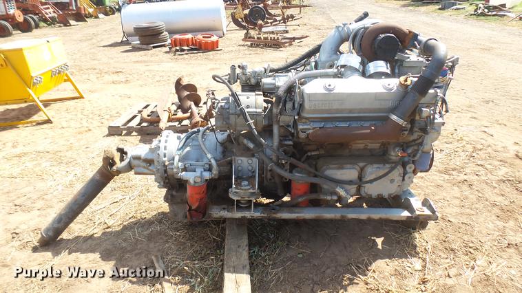 image for item EB9190 Detroit Diesel Silver 92 eight cylinder turbo diesel engine
