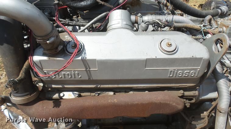 image for item EB9190 Detroit Diesel Silver 92 eight cylinder turbo diesel engine