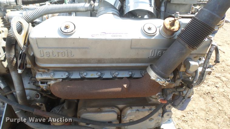 image for item EB9190 Detroit Diesel Silver 92 eight cylinder turbo diesel engine