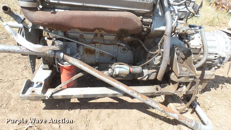 image for item EB9190 Detroit Diesel Silver 92 eight cylinder turbo diesel engine