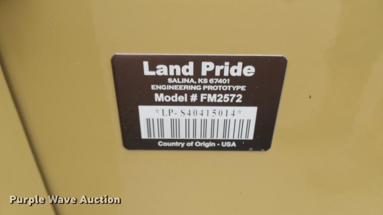 image for item EB9384 Land Pride FM2572 flail mower