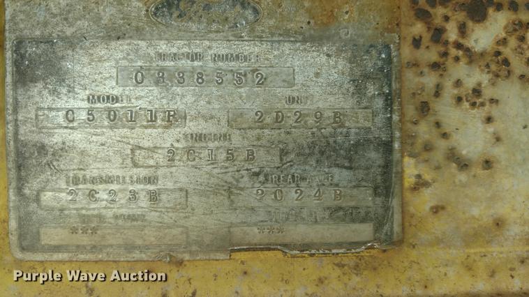 image for item G1437 Ford 3500 tractor