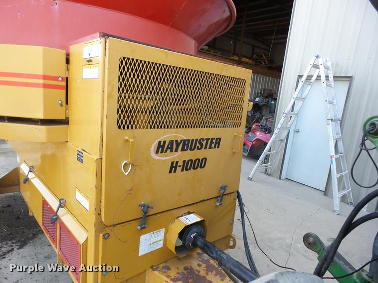 image for item K6401 HayBuster Big Bite H1000 bale processor