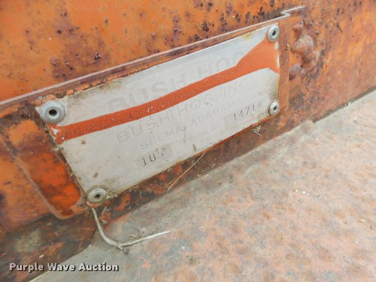 image for item DB1435 Bush Hog 105 rotary mower