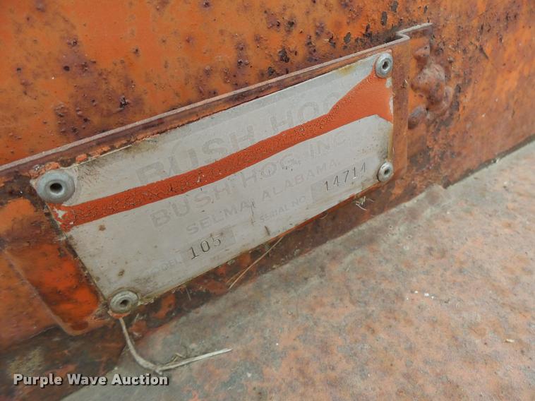 image for item DB1435 Bush Hog 105 rotary mower