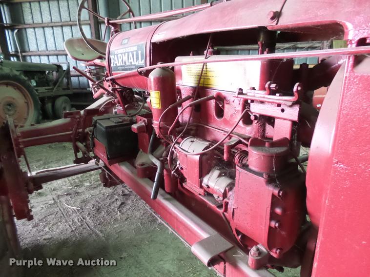 image for item DH9702 1939 McCormick Farmall F20 tractor