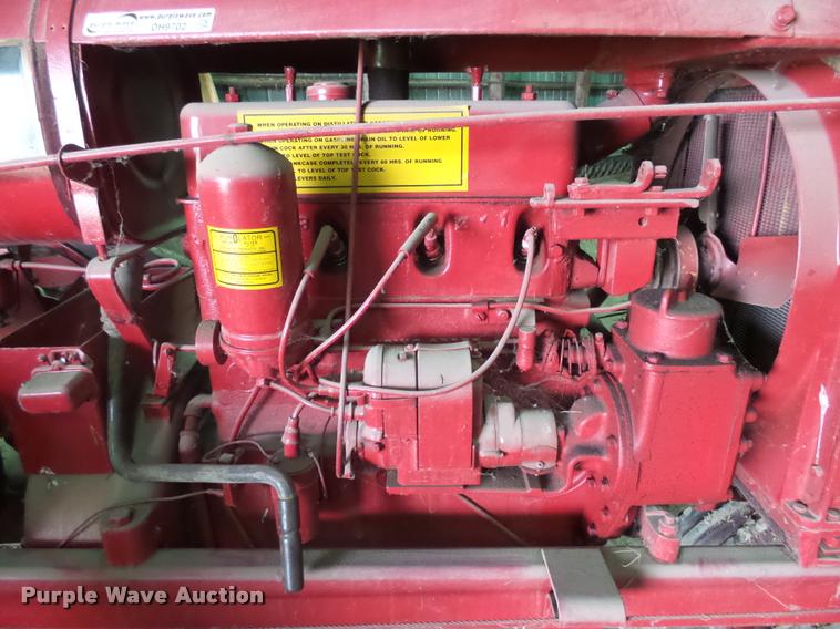 image for item DH9702 1939 McCormick Farmall F20 tractor