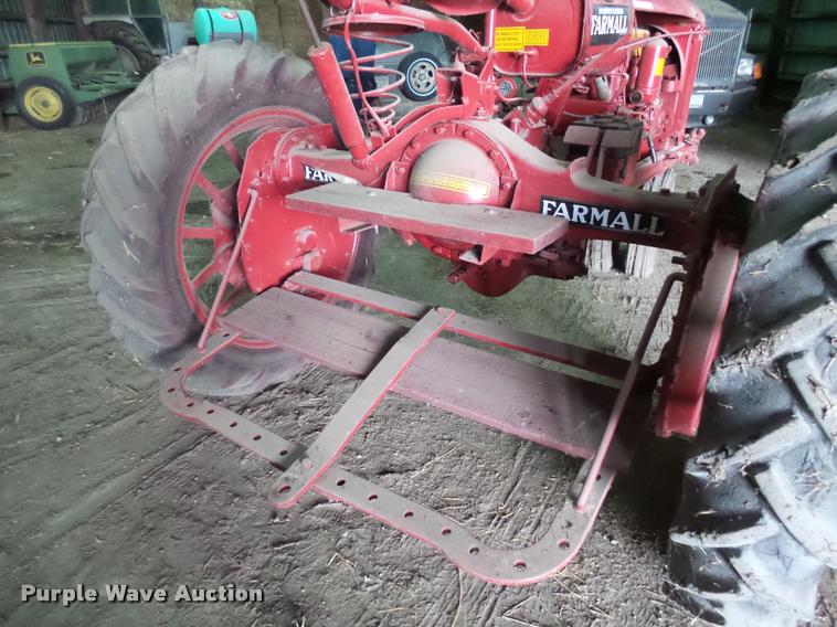 image for item DH9702 1939 McCormick Farmall F20 tractor