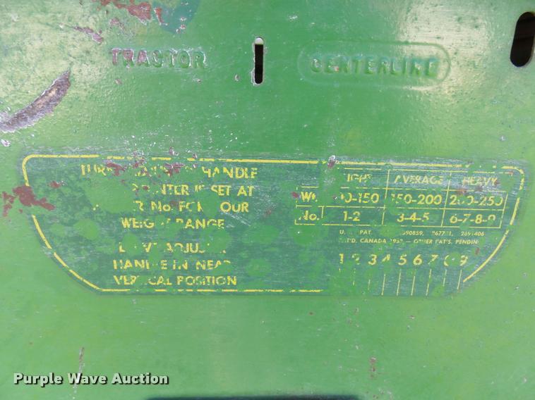 image for item DH9710 John Deere 620 tractor