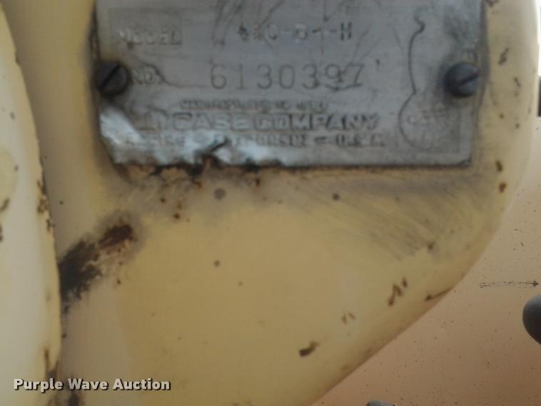 image for item DH9719 1959 Case 410B tractor