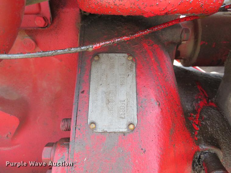 image for item DI9878 McCormick Farmall H tractor