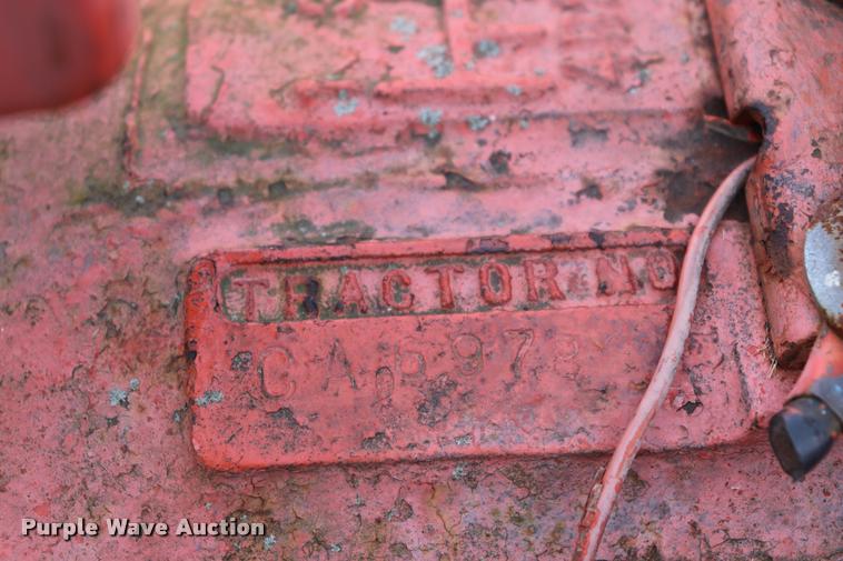 image for item DQ9306 1951 Allis-Chalmers CA tractor