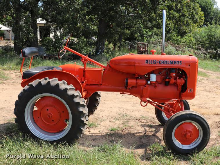 image for item DQ9351 1949 Allis Chalmers B tractor