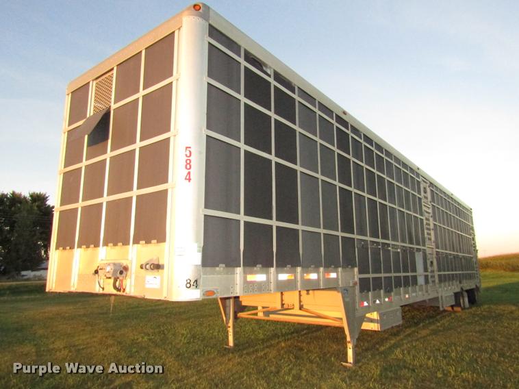 image for item DA3142 2008 Eby Trans Pork livestock trailer
