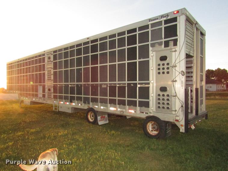 image for item DA3142 2008 Eby Trans Pork livestock trailer