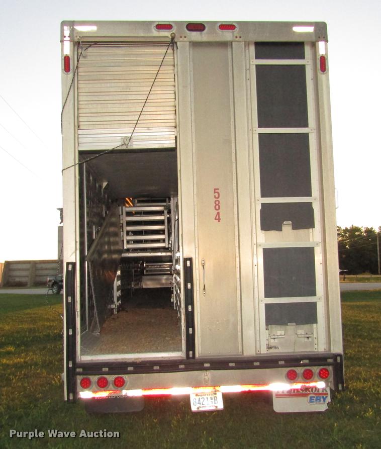 image for item DA3142 2008 Eby Trans Pork livestock trailer