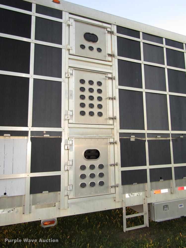 image for item DA3142 2008 Eby Trans Pork livestock trailer