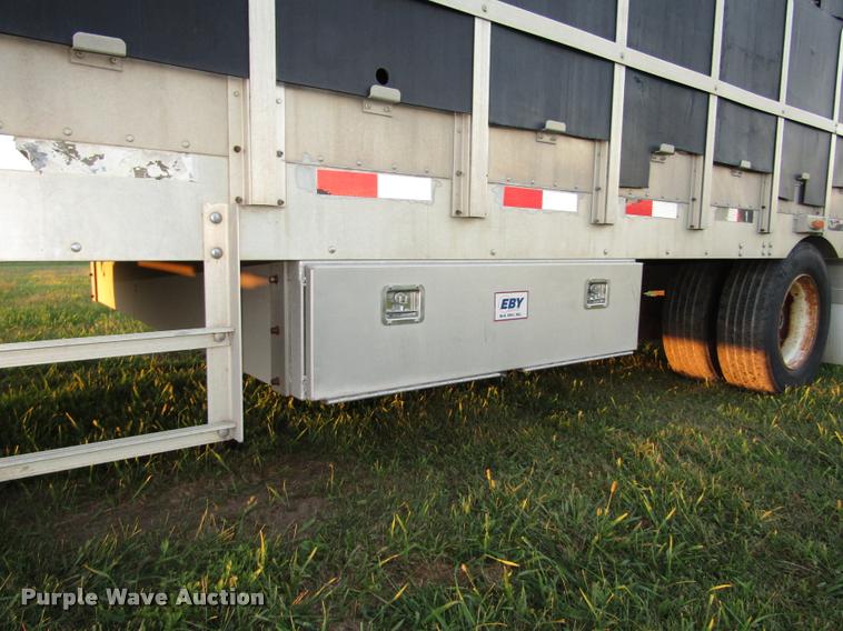 image for item DA3142 2008 Eby Trans Pork livestock trailer