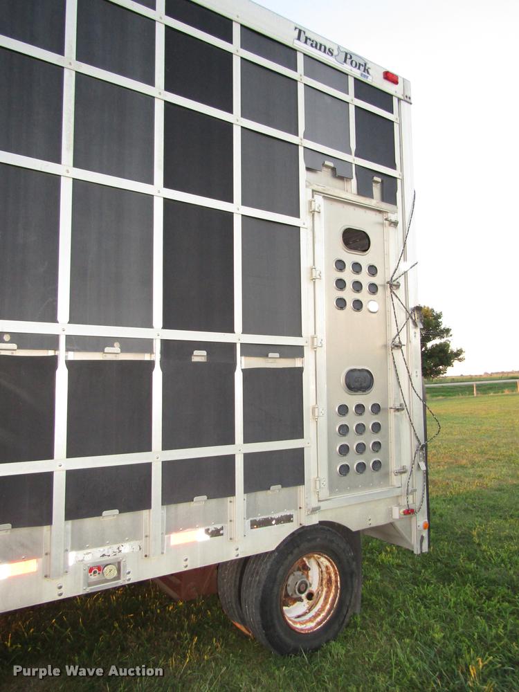 image for item DA3142 2008 Eby Trans Pork livestock trailer