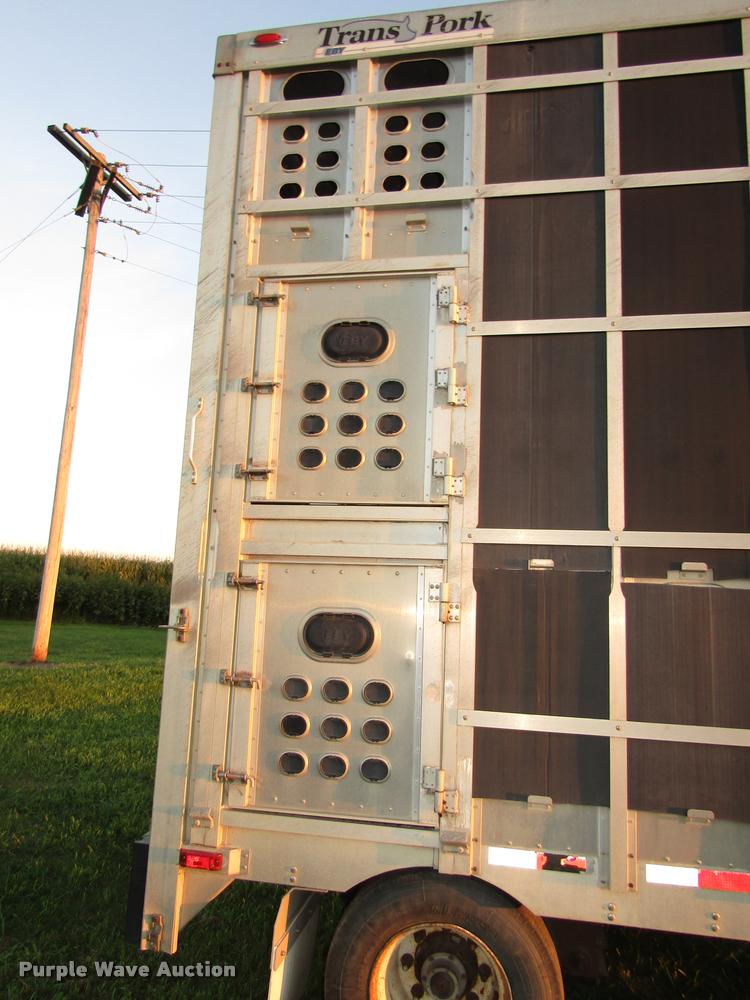 image for item DA3142 2008 Eby Trans Pork livestock trailer