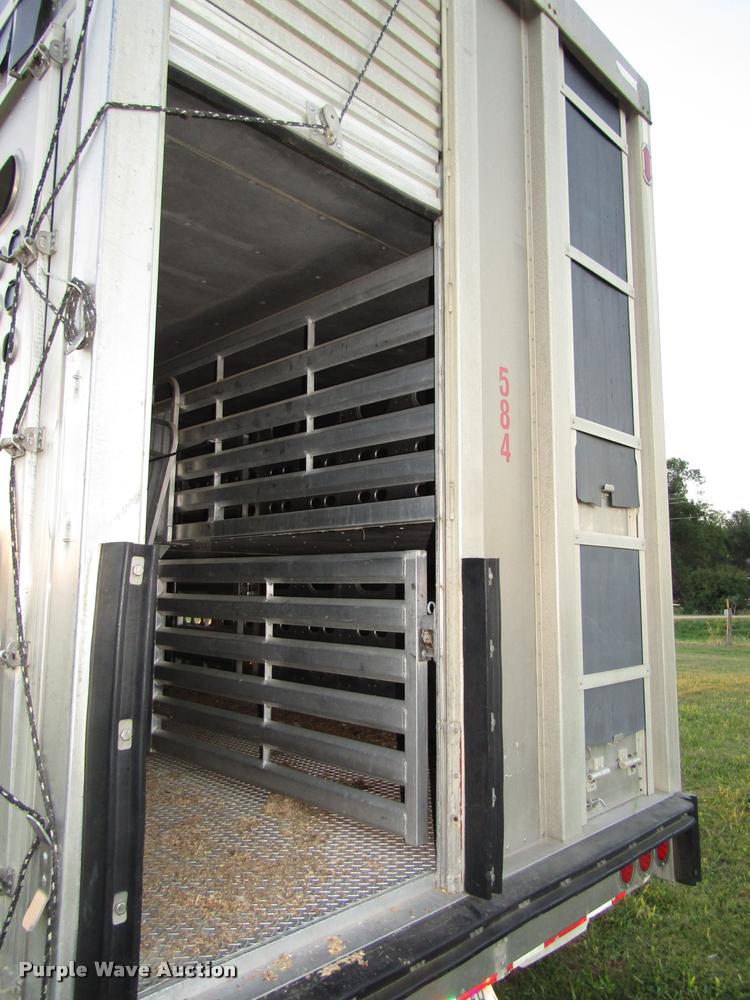 image for item DA3142 2008 Eby Trans Pork livestock trailer