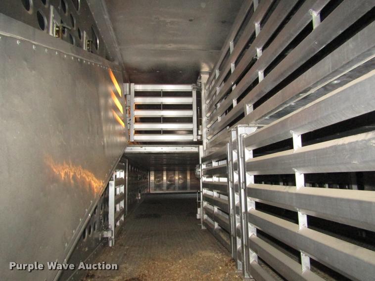 image for item DA3142 2008 Eby Trans Pork livestock trailer