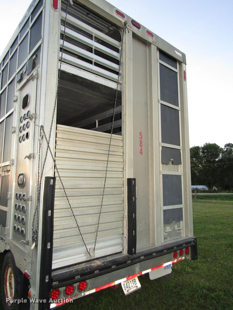 image for item DA3142 2008 Eby Trans Pork livestock trailer
