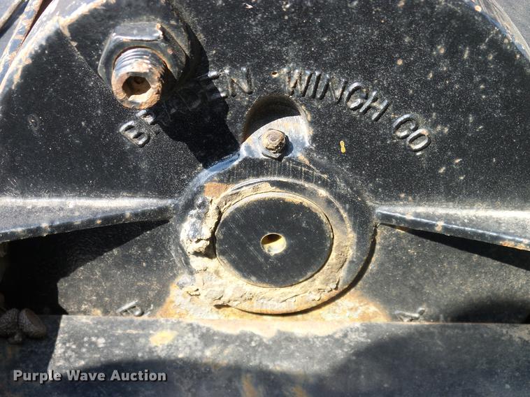 image for item DA6905 1983 Trail-Eze drop deck trailer