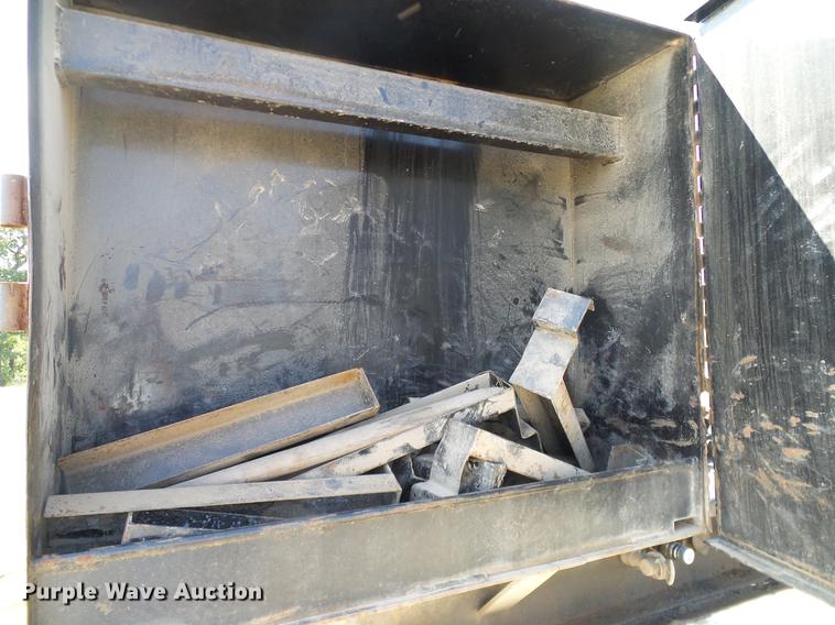 image for item DA6905 1983 Trail-Eze drop deck trailer