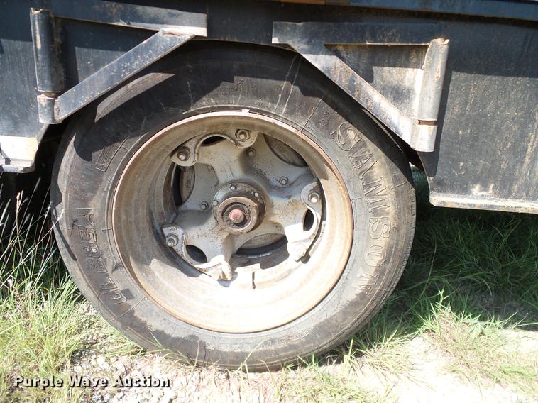 image for item DA6905 1983 Trail-Eze drop deck trailer