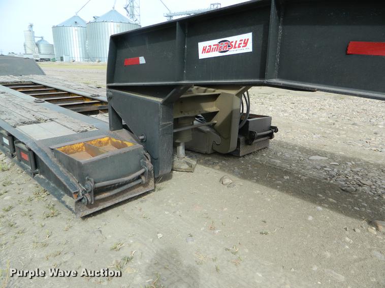 image for item DB1142 1986 Eager Beaver lowboy equipment trailer
