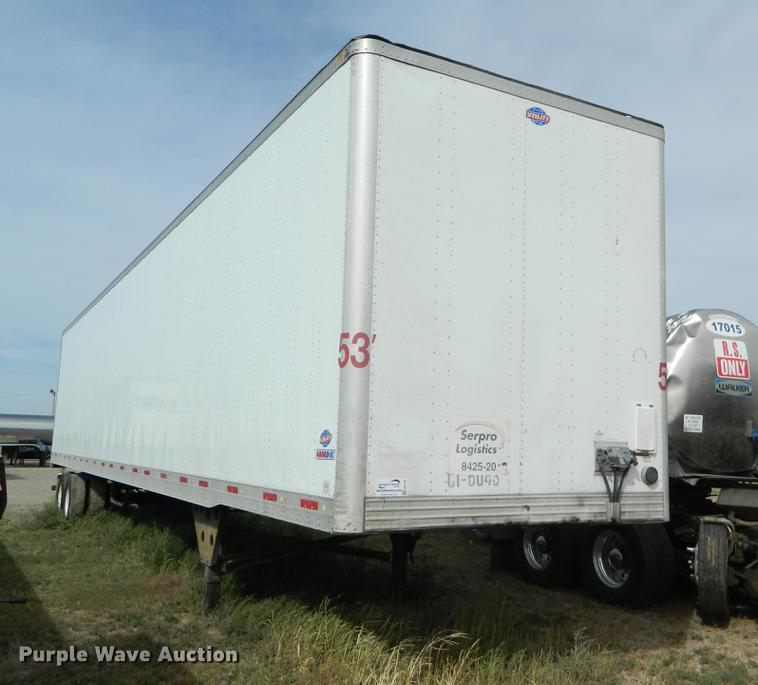 image for item DB1143 2009 Utility 4000D-X dry van trailer