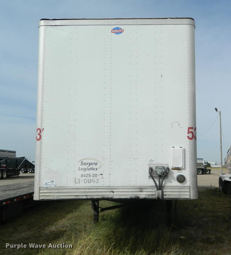 image for item DB1143 2009 Utility 4000D-X dry van trailer