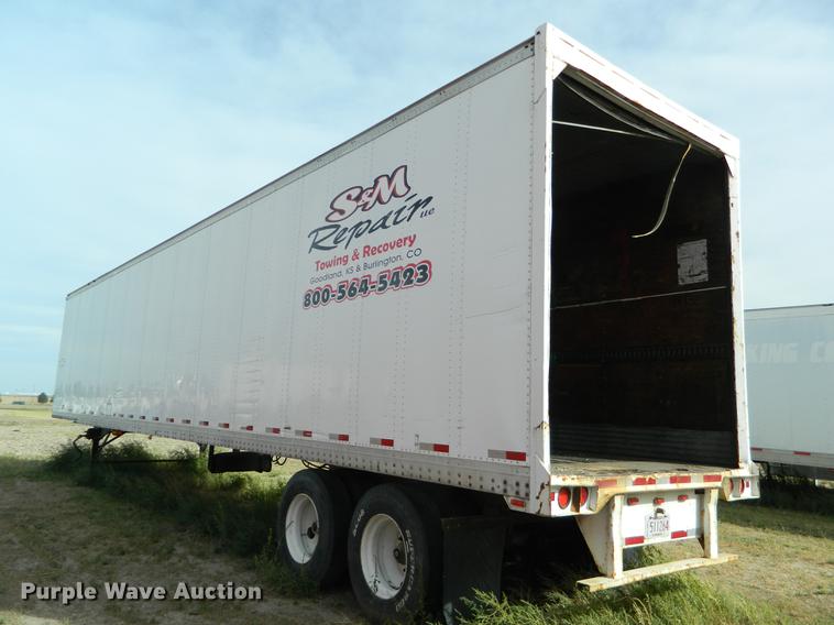 image for item DB1144 1986 Strick dry van trailer