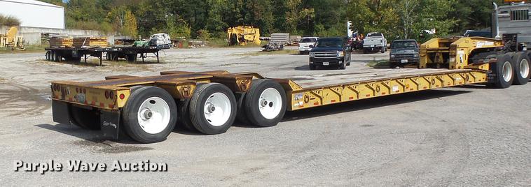 image for item DB1444 1999 Eager Beaver 50GSL lowboy equipment trailer