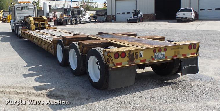 image for item DB1444 1999 Eager Beaver 50GSL lowboy equipment trailer