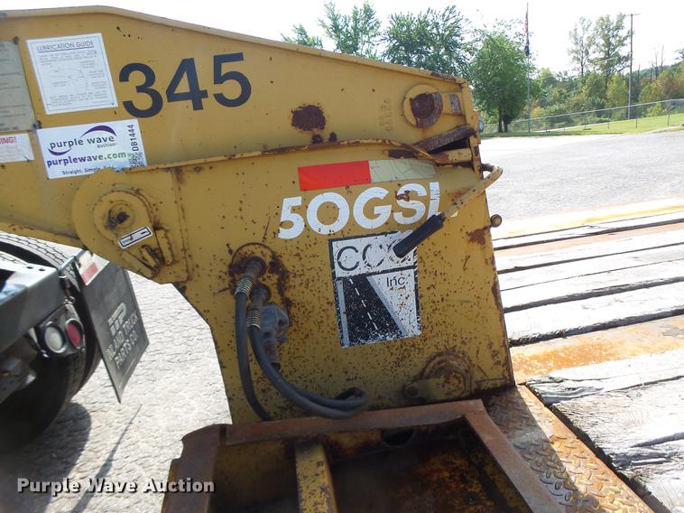 image for item DB1444 1999 Eager Beaver 50GSL lowboy equipment trailer